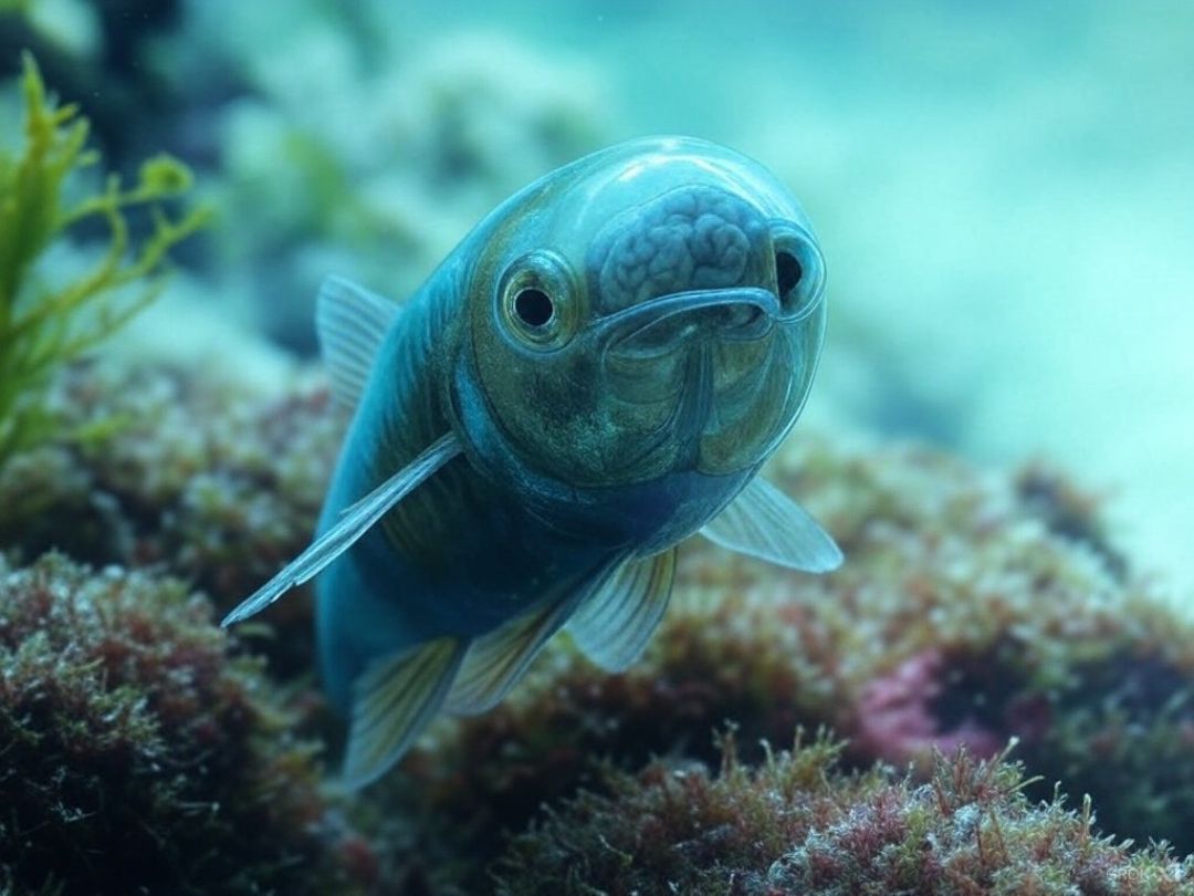 2. The Barreleye Fish: A Fish with a Transparent Head